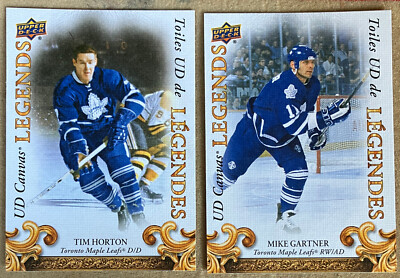 2023 Upper Deck Tim Hortons Legends Canvas Legends Insert Set #CL1-15 -Beautiful