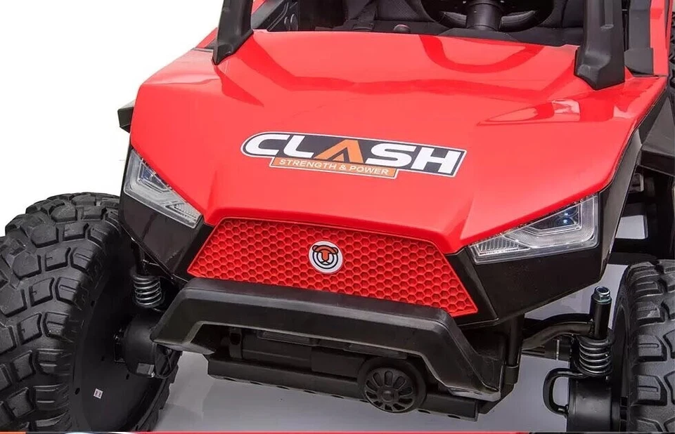 MP3 TV 24V CLASH RIDE ON GIANT BUGGY RAZOR UTV ALL TERRAIN TW0 SEAT. БЕСПЛАТНАЯ ДОСТАВКА - Изображение 3 из 4