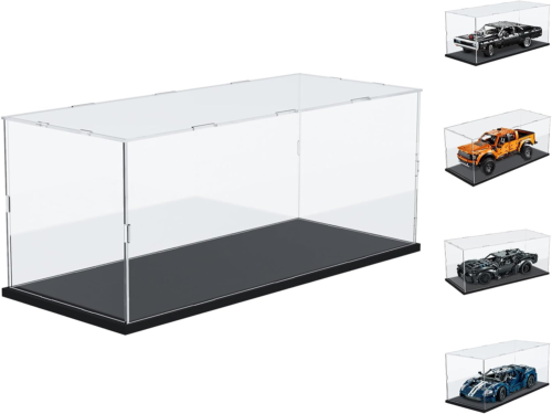 Choowin Acrylic Display Case for 1/10 Scale Diecast Car Model Car Thickened C... - Picture 1 of 7