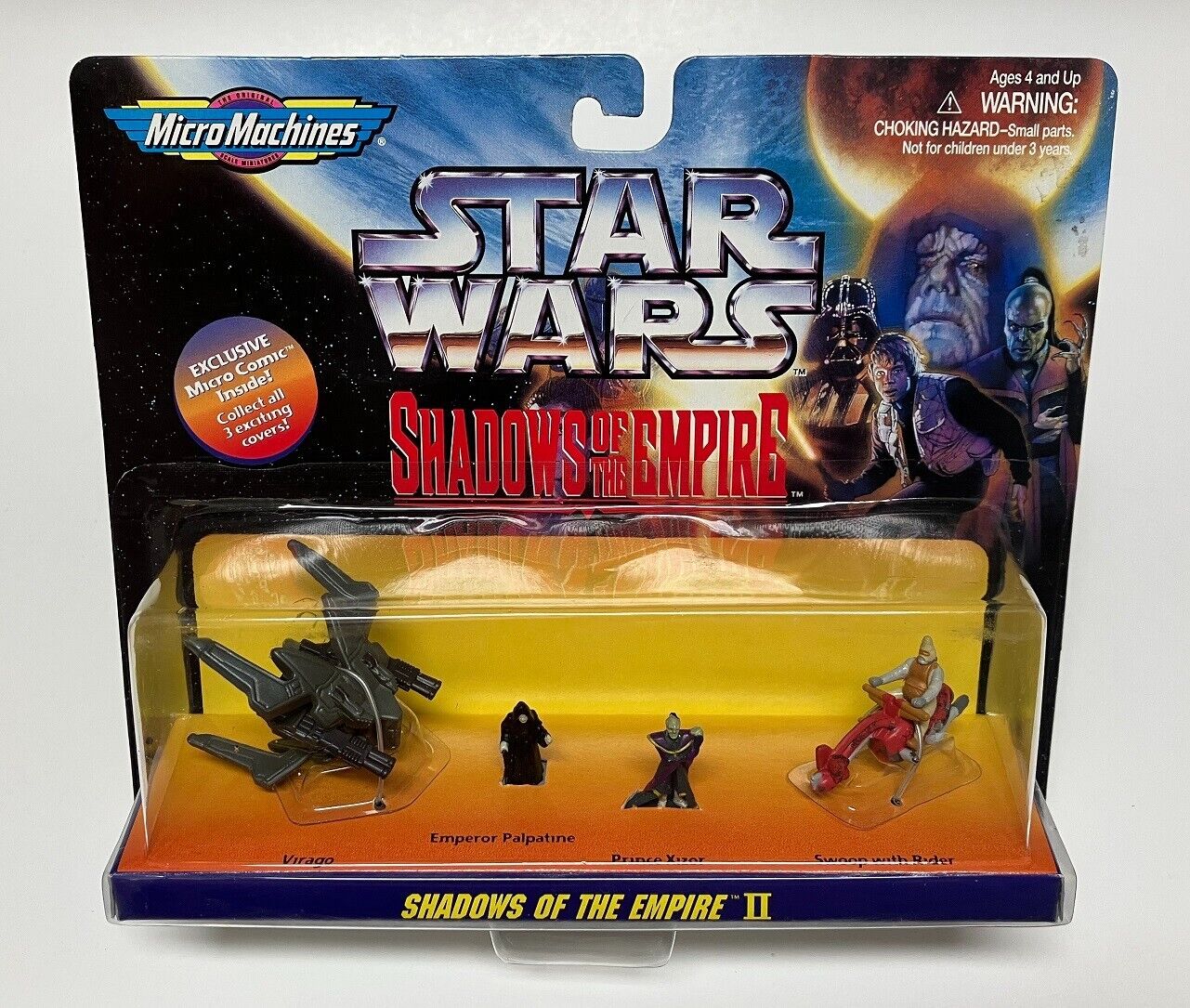 NEW (Vintage) Micro Machines Star Wars SHADOWS OF THE EMPIRE Collection 2 Pack