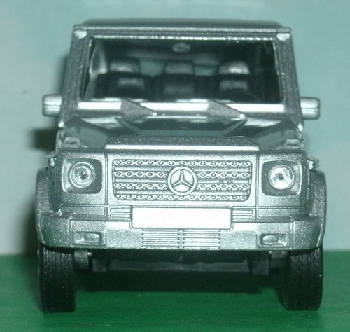 Mercedes-Benz G500 modelo diecast clase G escala 1/39 - Welly 43689 plata - Imagen 5 de 5