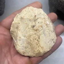 MLC s4162 Flint Celt Spade Knife Blade Arrowhead Monroe Co Illinois Artifact