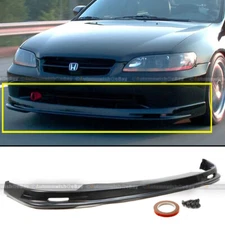 Fits 98-02 Accord 4DR Sedan Mu-gen Style PU Front Bumper Chin Lip Body Kit