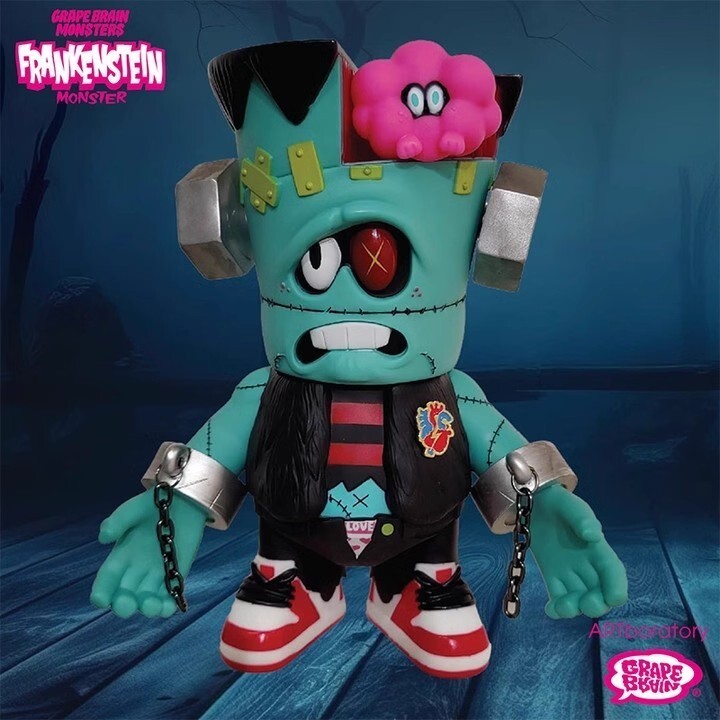 Grape Brain Monsters ARTboratory Frankenstein Designer Vinyl Grape Brain Monsters ARTboratory Frankenstein Designer Vinyl
