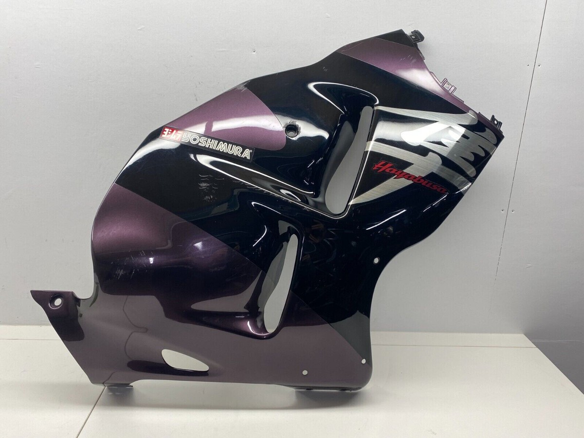 SUZUKI HAYABUSA 2004 Right Side Fairing Black / Purple 94407-24F61
