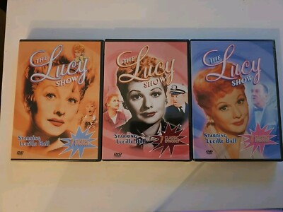 The Lucy Show 7 Color Episodes (2004, DVD)(3) NEW Factory Sealed Lucille Ball