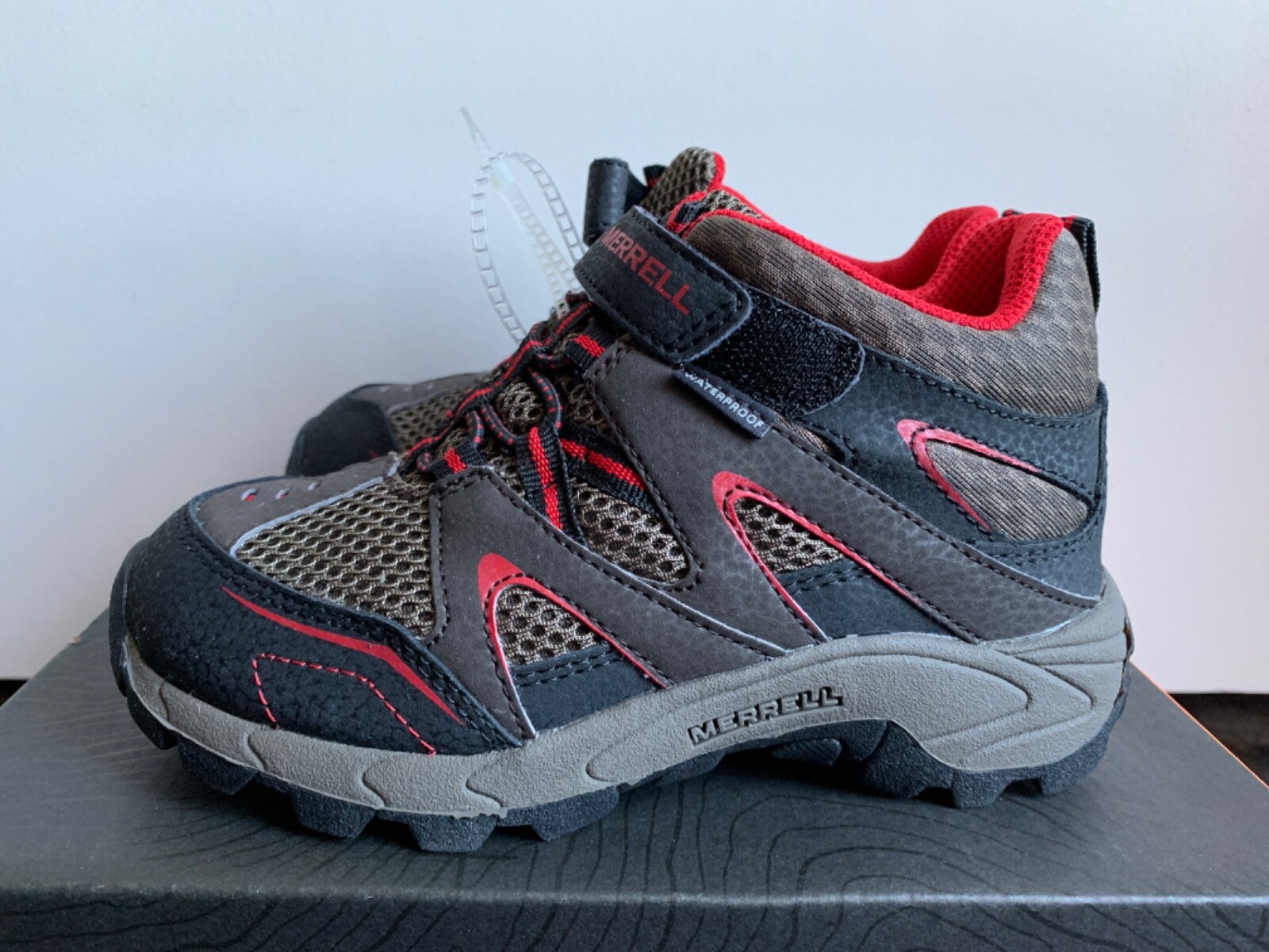 Merrell Boys Hilltop QC MC55626 Brown 