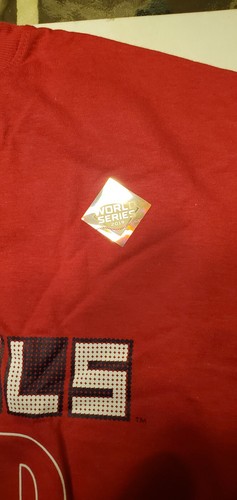 Washington Nationals MLB Team 2019 World Series Champion shirt by Nike L S/S - Picture 3 of 3
