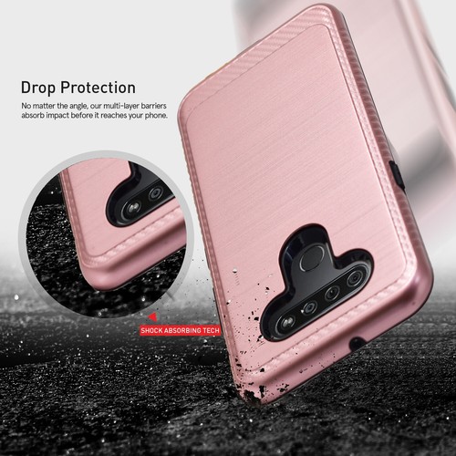 Coque téléphone pour LG Stylo 6 béquille antichoc + écran en verre trempé - Photo 52 sur 52