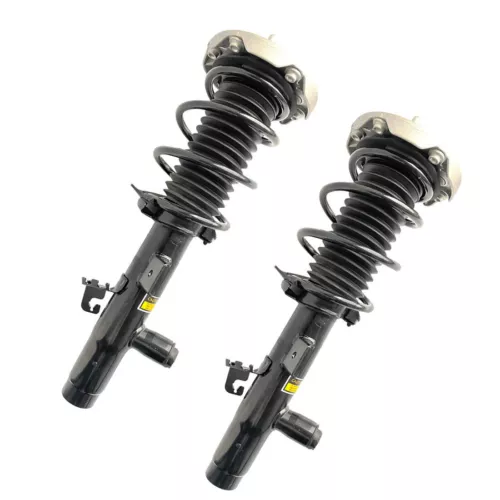 2x Front Shock Struts Assys w/EDC For BMW F30 F31 F32 F33 F36 328d 330i 428d RWD - Picture 2 of 8