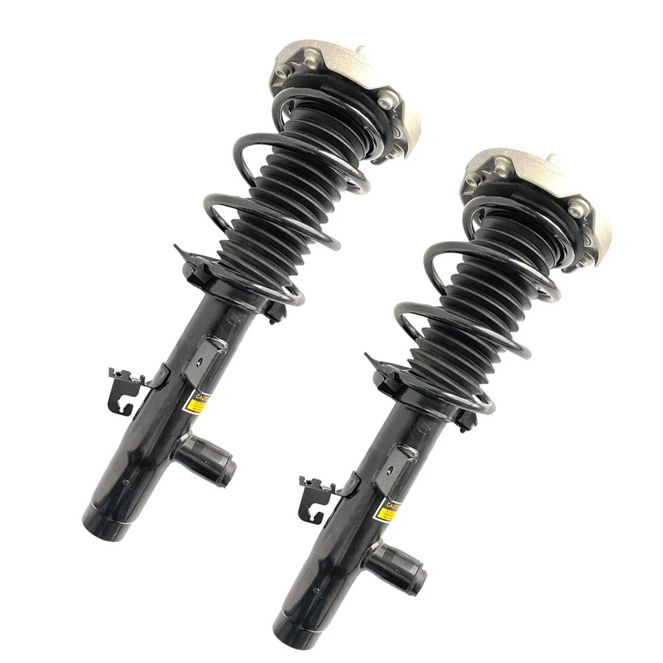 2X Front Shock Struts Assys w/EDC For BMW 3 4 Series F30 F31 F32 F33 xDrive AWD - Image 2 of 4