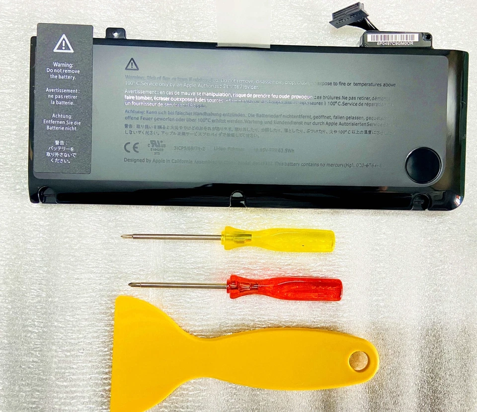 Batería genuina A1322 para Macbook Pro 13 pulgadas A1278 mediados de 2009 2010 principios de 2011 2012 Foto 4 de 4