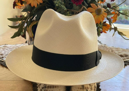 BILTMORE SUPREME * MENS PANAMA FEDORA 7 