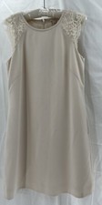 J Crew Dress Women’s Sz 4 Ivory Lace Cap Sleeves Girlcore Feminine Baby Shower