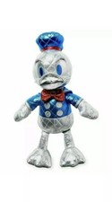 Authentic Donald Duck 85th Anniversary Metallic Plush Small 15'' Disney Store