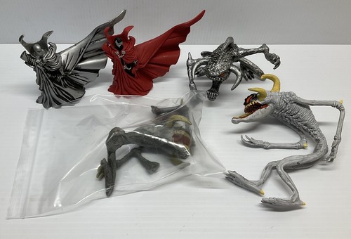 Menge 5 lose Vintage McFarlane Spawn Actionfiguren 1990er Jahre