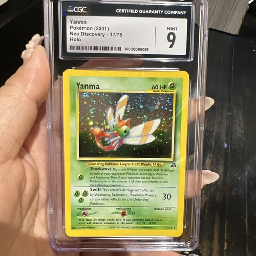 Yanma (Unlimited) graded CGC 9 for sale on eBay