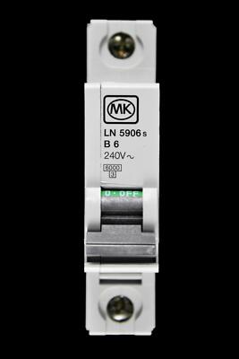 MK 6 AMP CURVE B 6kA MCB SCHUTZSCHALTER LN 5906s SENTRY