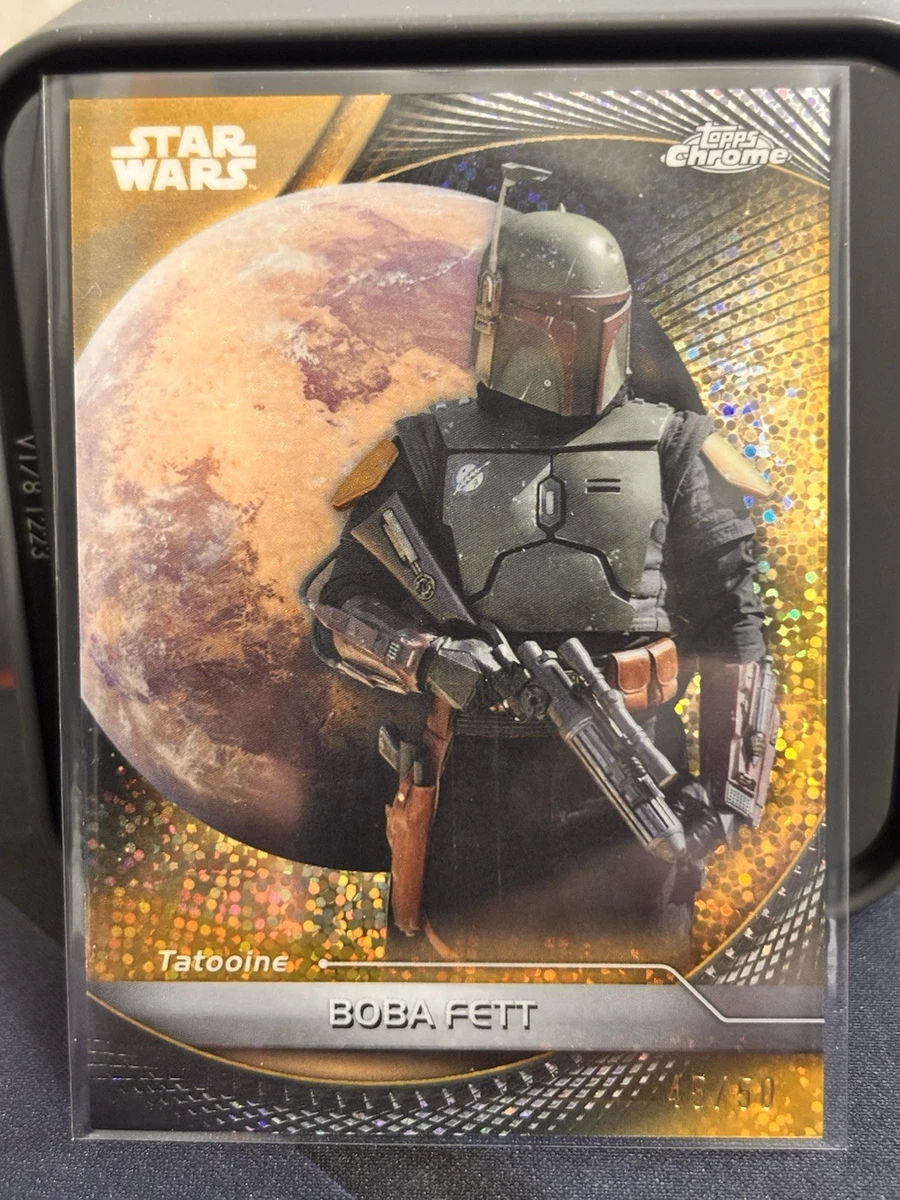 Boba Fett Topps Star Wars Action Collectable Trading Cards for