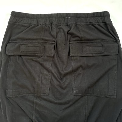 Rick Owens DRKSHDW Prisoner Drawstring Jogger Pants Black
