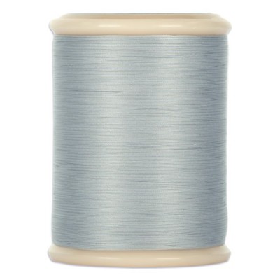 YLI Hand Quilting Thread 100 Egyptian Cotton Glazed 500 Yard Spool Gray Sew