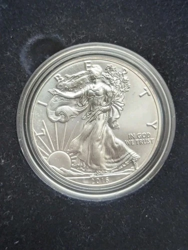 2011 W American Silver Eagle 1 Oz Burnished With COA & Original Packaging OGP