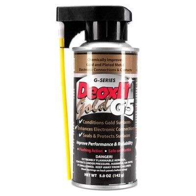 G5S-6 CAIG DeoxIT GOLD Contact Enhancer 5% Spray, 5 oz