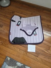 LeMieux Lilac purple Dressage Saddle Pad Matchy Set  New With Tags
