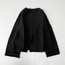 Nest Robe Linen Lace Blouse Made in Japan Size Relaxed Fit 100 Linen