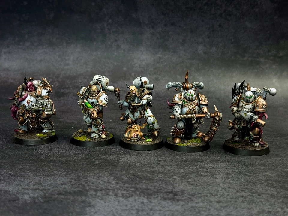 战锤 40K 死亡守卫混沌太空海军陆战队陆军工作室绘画 — 第 4/4 张图片