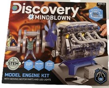 B30/6 Discovery Mindblown Stem Model Engine Kit with Motor Parts LED Light