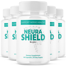 (5 Pack) Neura Shield Capsules, NeuraShield Brain and Memory Supplement (300Ct)