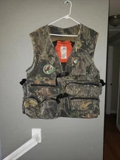 Mossy Oak Super Elite 3 Size M-L Turkey Hunting Vest Oak Camo Used