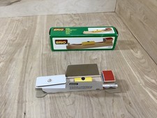 Very Rare Authentic Vintage Brio 33582 Wooden Cargo Barge Boat Open Box Excellen
