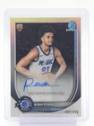 NOAH PENDA 2025-26 BOWMAN CHROME ROOKIE AUTO REFRACTOR /499 #BCA-NP RC Q4155