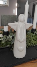 Neuer weißen Weihnachtsengel aus Keramik.
