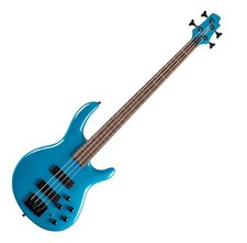 Cort Artisan C4 Deluxe Bass Guitar, Bartolini MK-1 Pickups, Candy Blue