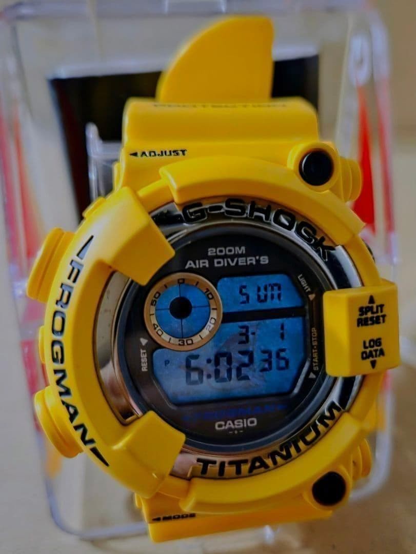 Casio G-Shock Frogman DW-8200AC-9T Wristwatch Watch AMERICA'S CUP 2000 w/ Case image 2