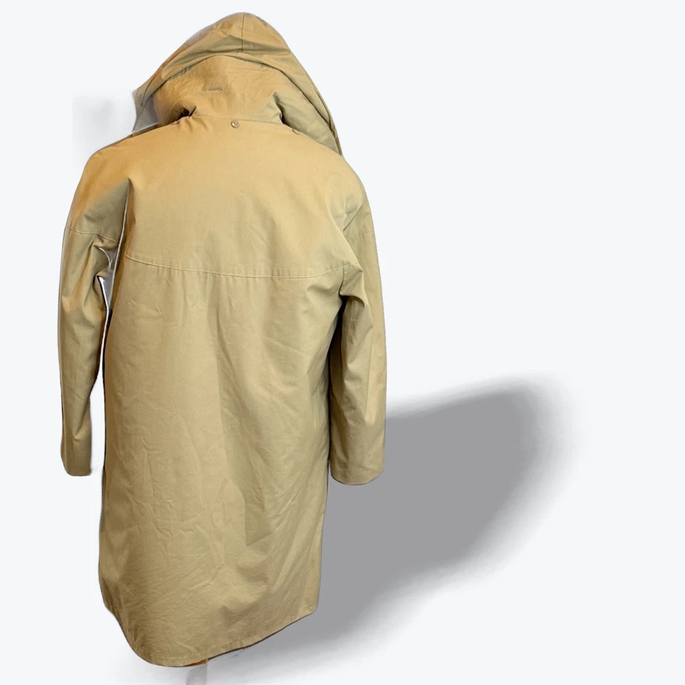 Robert Lewis идея мужской с капюшоном Тренч искусственного меха с подкладкой винтажный 3/4 длина 42 - Изображение 4 из 4