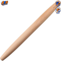 Nudelholz Holz Teigroller 40 Cm Buchenholz FüR Fondant Pizza Kuchen Backen