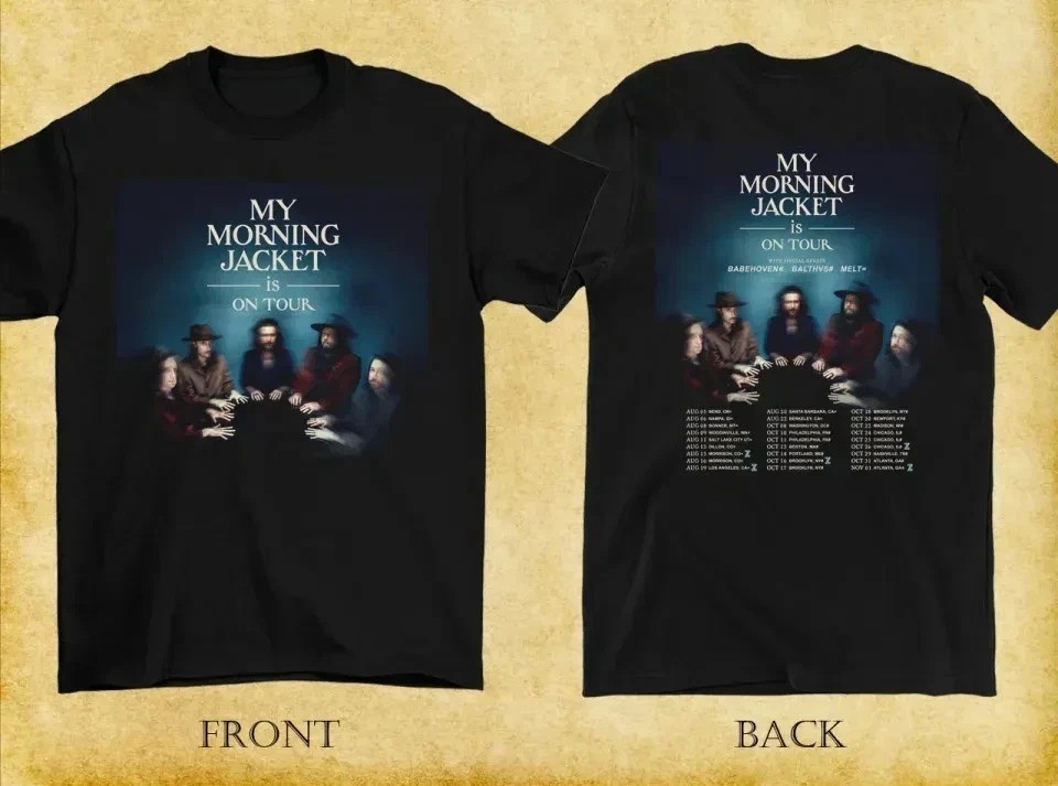 My Morning Jacket 2025 Tour Concert Men Women T-shirt All Size Tee Unisex BL1735