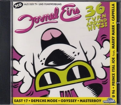 Formel Eins Turn Around Hits 2CD:U96,DEPECHE MODE,DOOP,JOE,STELLA GETZ,SCORPIONS - Bild 1 von 4