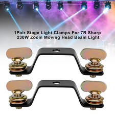 1Pair Stage Light Clamps For 7R Sharpy 230W Zoom Moving Head Beam Light 2x