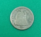 1841 O Seated Liberty Half Dime