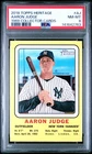 2018 Topps Heritage 1969 Collector Cards #AJ Aaron Judge PSA 8
