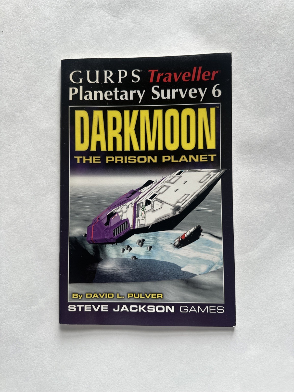 GURPS Traveller RPG Planetary Survey 6 DARK MOON Prison Planet First edition