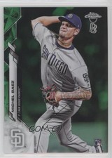 2020 Topps Chrome Ben Baller Edition Green Refractor 84/99 Michel Baez #187 08u6