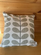Orla Kiely Double sided  Scribble stem  Grey Cushion Cover 16”x16”(40x40cm)