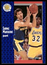 1991-92 Fleer #68 Sarunas Marciulionis