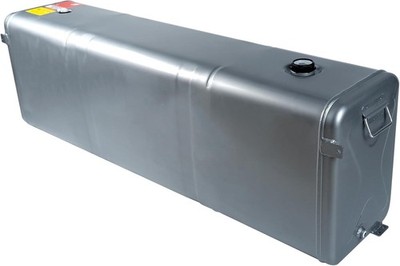 58 Gallon Fuel Cell Tank Aluminum Rectangular Transfer  Diesel Storage